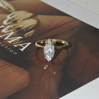 Marquise ring